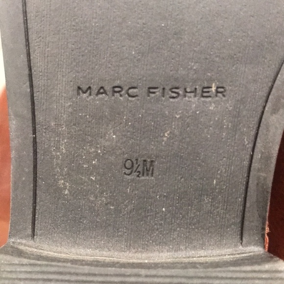 Marc Fisher “Alexis” Brown Leather Round Toe Boots size 9.5 - Picture 12 of 13